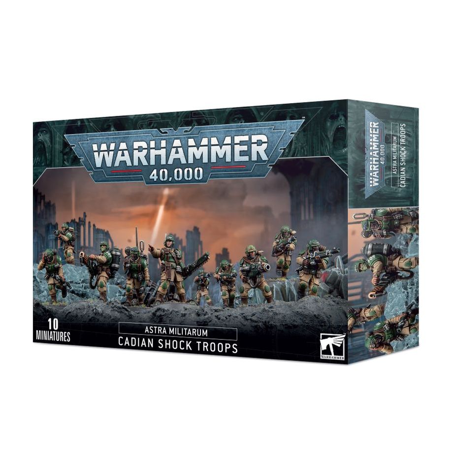 ASTRA MILITARUM: CADIAN SHOCK TROOPS (40k) – Rogue Trader Games