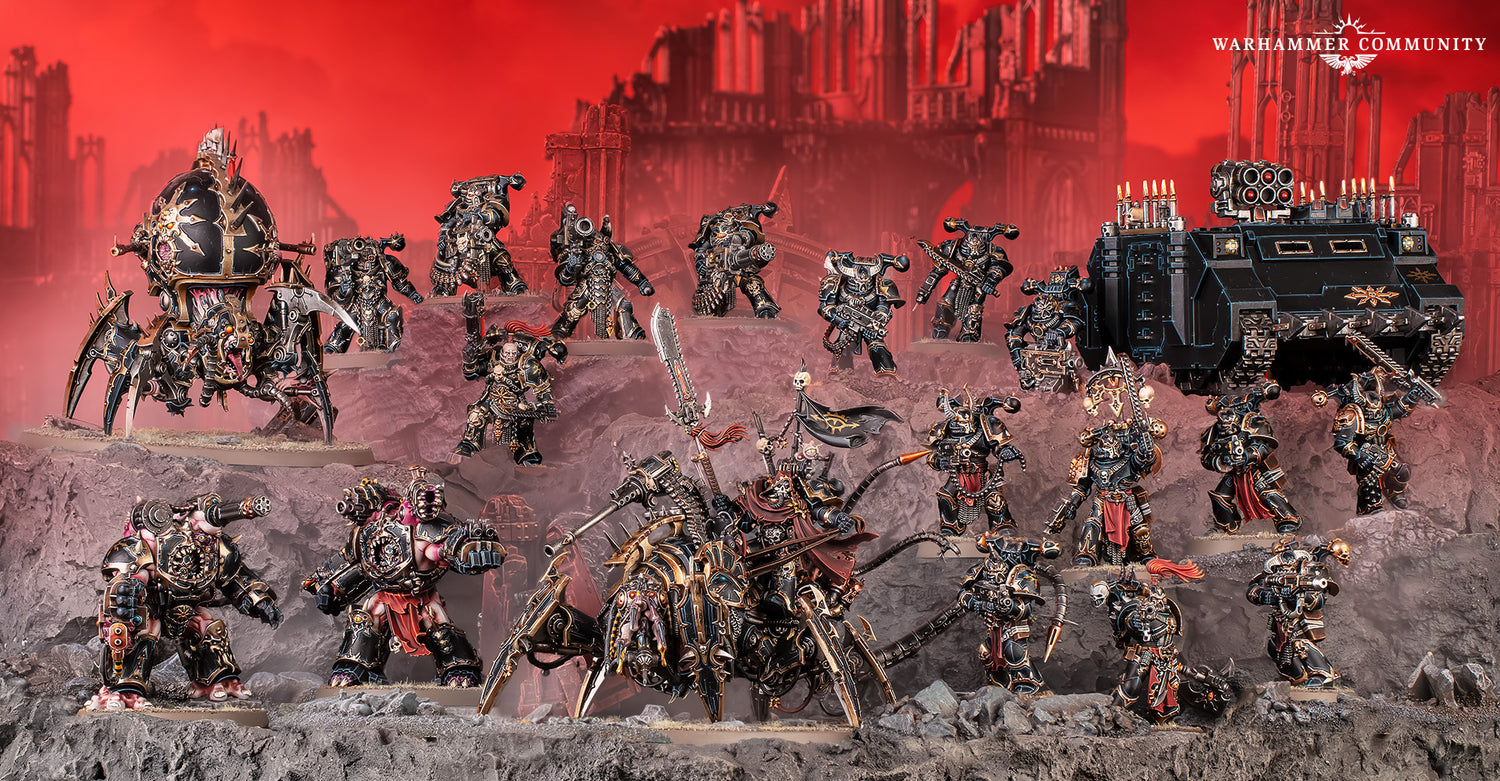 CHAOS SPACE MARINES: HELLFORGED WARBAND - Register Your Interest