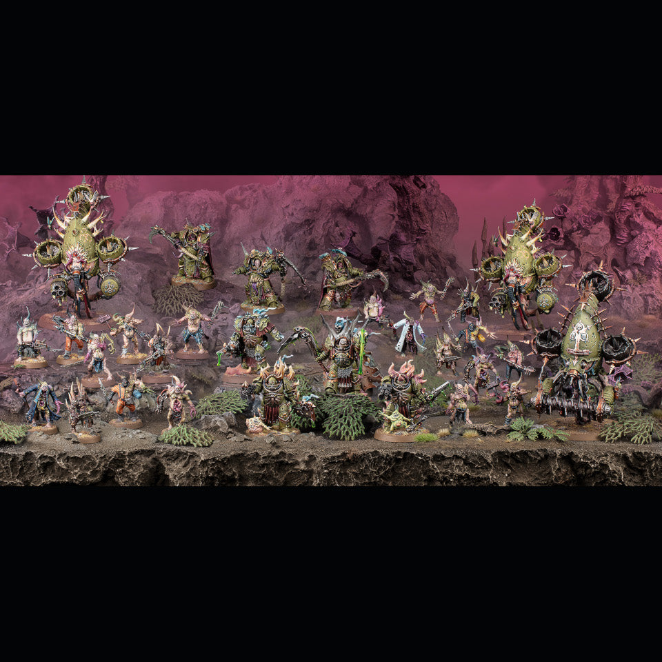 DEATH GUARD:  VILE VECTORIUM BATTLEFORCE (Register Your Interest)