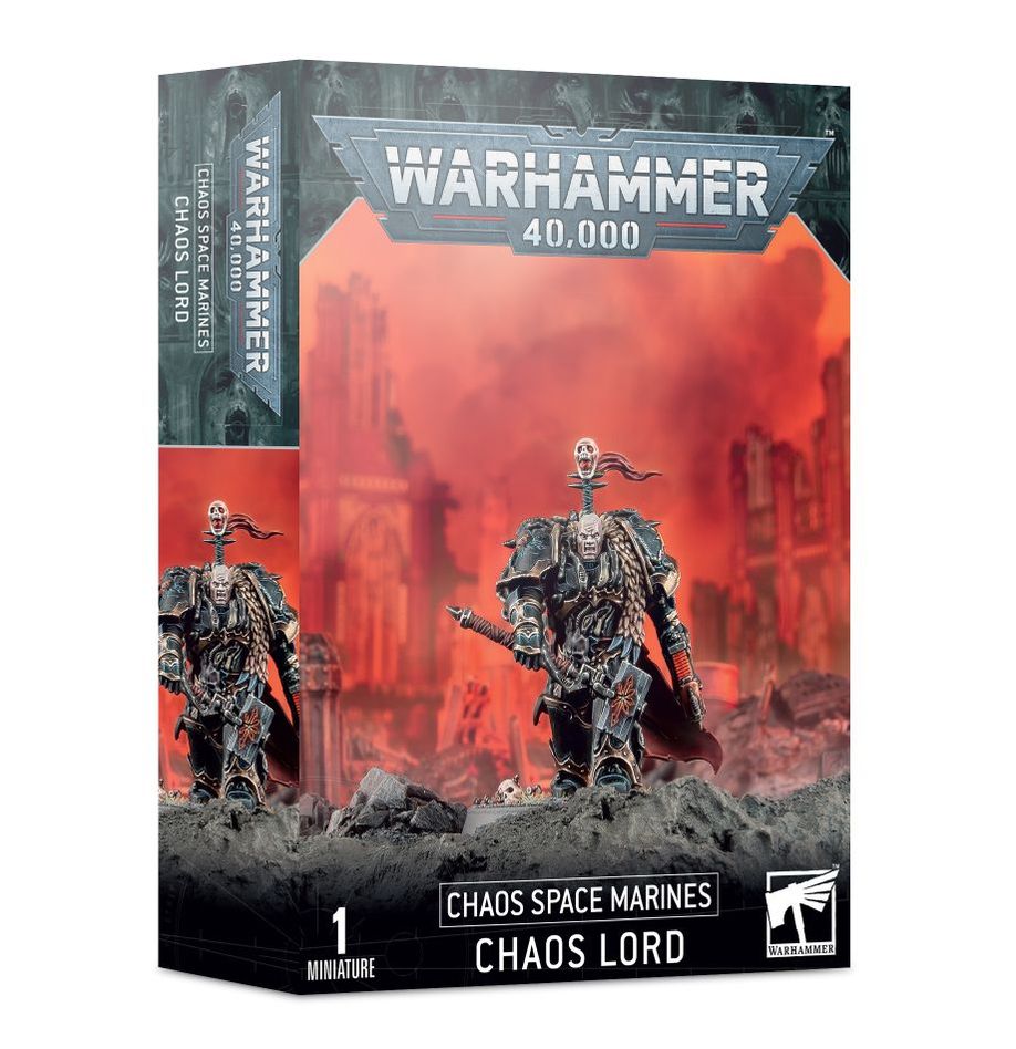 CHAOS SPACE MARINES: CHAOS LORD (40k)