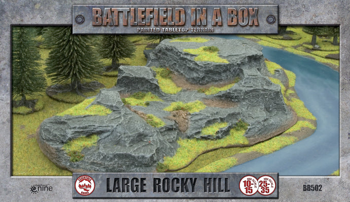 BATTLEFIELD IN A BOX: LARGE ROCKY HILL (BB502)