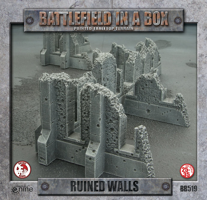 BATTLEFIELD IN A BOX: RUINED WALLS (BB519)