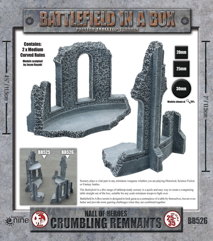 BATTLEFIELD IN A BOX: CRUMBLING REMNANTS (BB526)