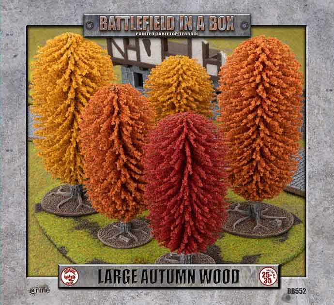 BATTLEFIELD IN A BOX: LARGE AUTUMN WOOD (BB552)