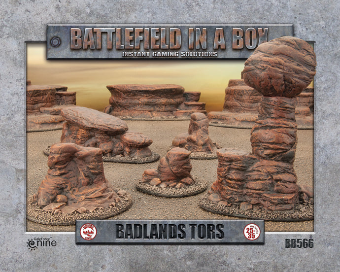 BATTLEFIELD IN A BOX: BADLANDS TORS (BB566)