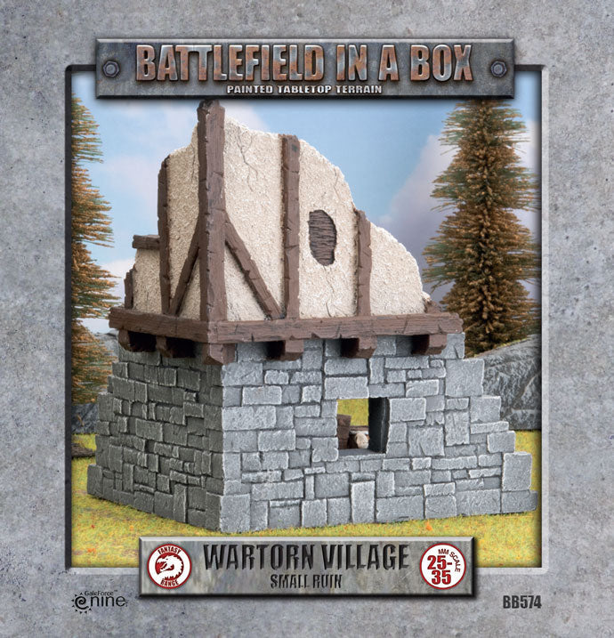 BATTLEFIELD IN A BOX: VILLAGE SMALL RUIN (BB574)