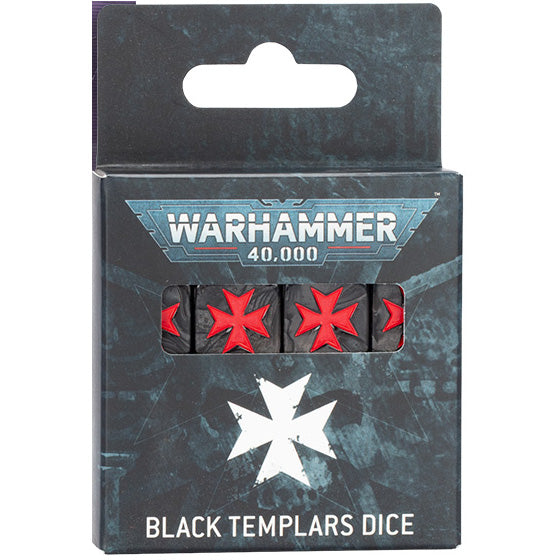 WARHAMMER 40000: BLACK TEMPLARS DICE