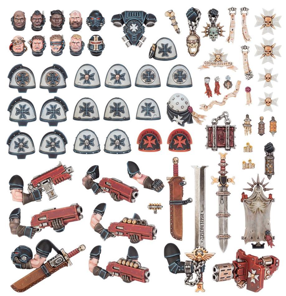 SPACE MARINES: UPGRADE SPRUES