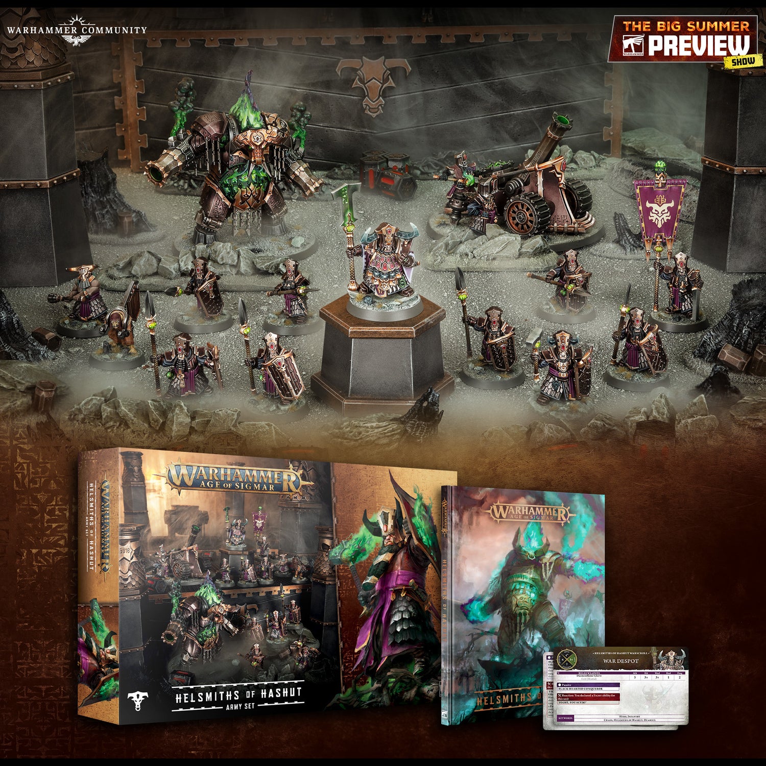 CHAOS DWARVES: HELSMITHS OF HASHUT - Register Your Interest