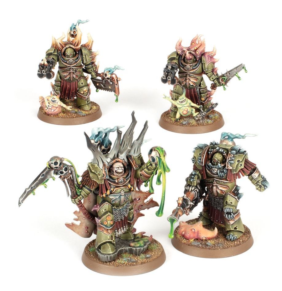 DEATH GUARD: LORD FELTHIUS & TAINTED COHORT