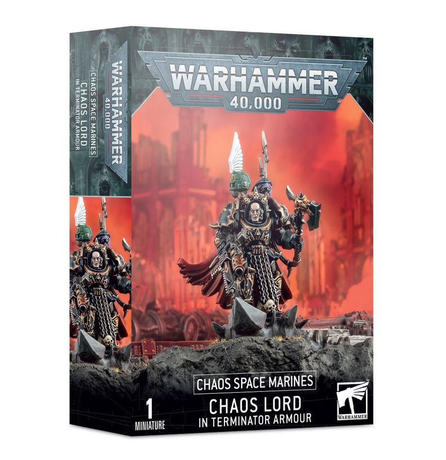 CHAOS SPACE MARINES: LORD IN TERMINATOR ARMOUR (40k)