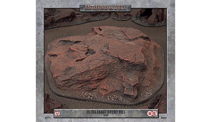 BATTLEFIELD IN A BOX: MARS EXTRA LARGE ROCKY HILL (BB642)