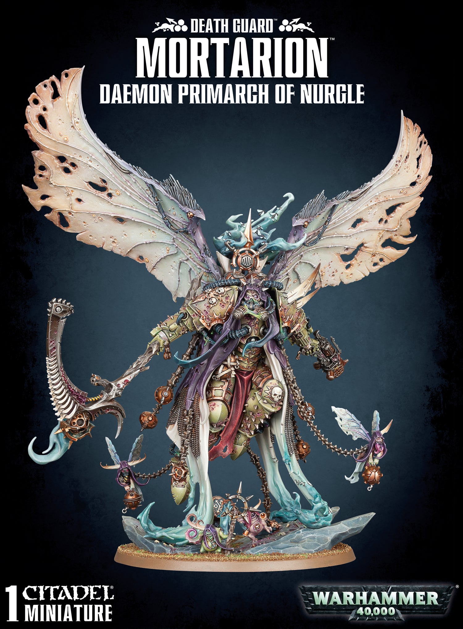 MORTARION: DAEMON PRIMARCH OF NURGLE (40k)