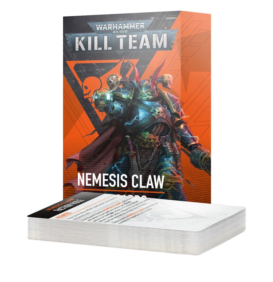 KILL TEAM DATACARDS: NEMESIS CLAW (ENGLISH)