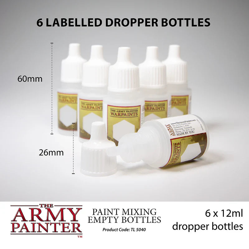 THE ARMY PAINTER: PAINT MIXING EMPTY BOTTLES