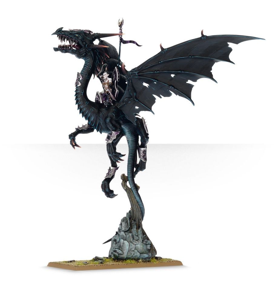 CITIES OF SIGMAR: DREADLORD / SORCERESS ON BLACK DRAGON