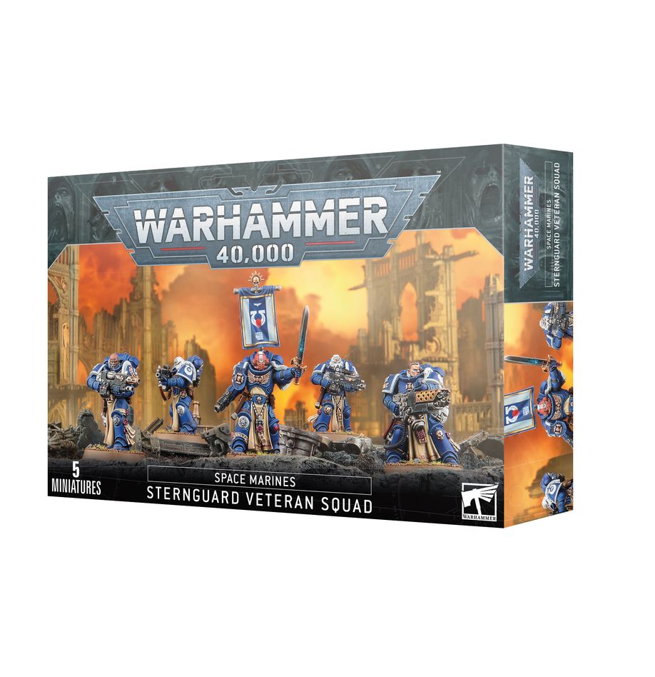 SPACE MARINES: STERNGUARD VETERAN SQUAD (40k)