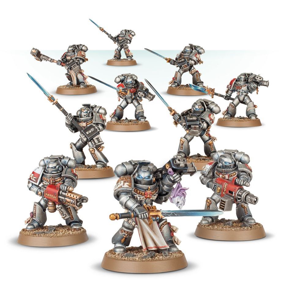 GREY KNIGHTS: STRIKE SQUAD / INTERCEPTOR SQUAD / PURIFIER SQUAD / PURGATION SQUAD (40k)