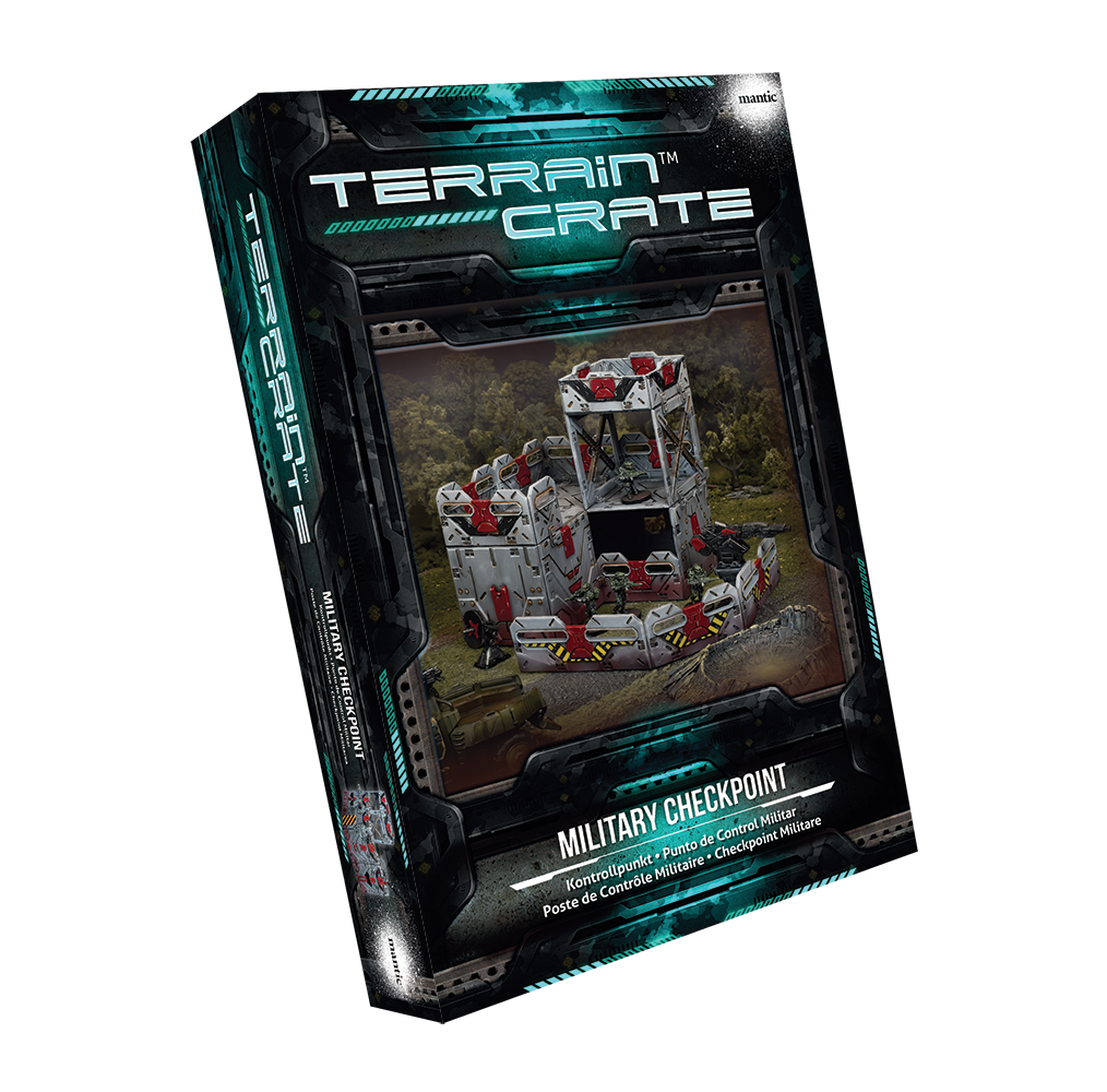 Terrain Crate: Military Checkpoint