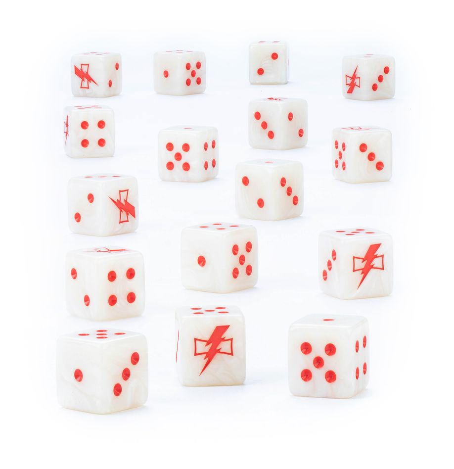WARHAMMER 40000: WHITE SCARS DICE