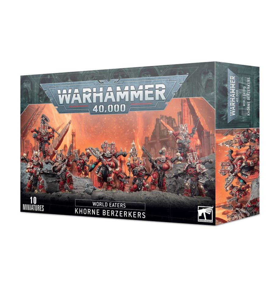 WORLD EATERS: KHORNE BERSERKERS (40k)