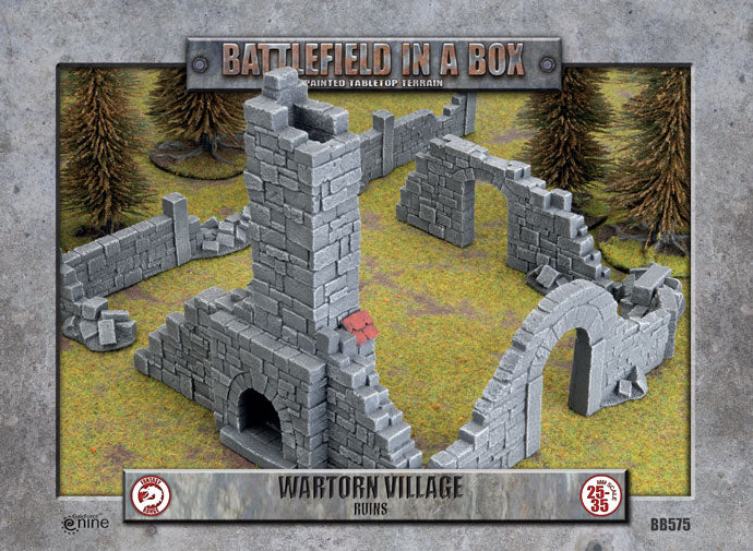 BATTLEFIELD IN A BOX: WARTORN VILLAGE (BB575)